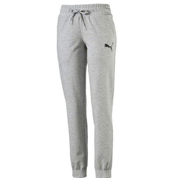 Grey Puma Sweatpants - Picture 1 of 2